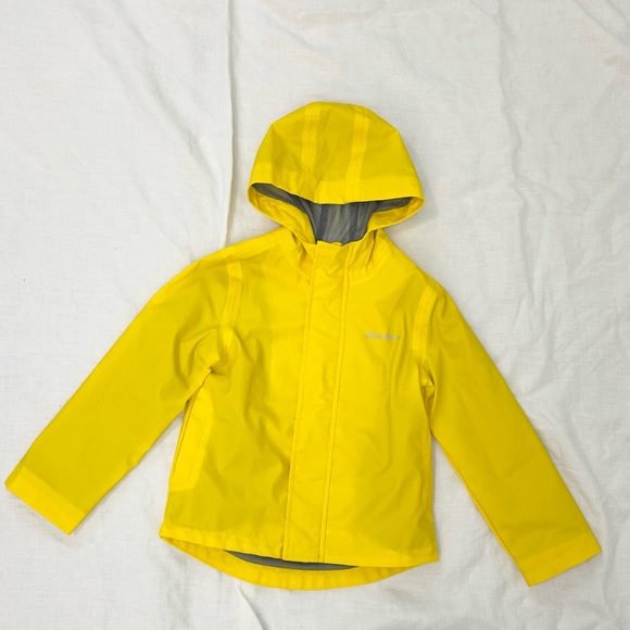 Eddie Bauer Kids' Yellow Rain Slicker - Picture 4 of 10